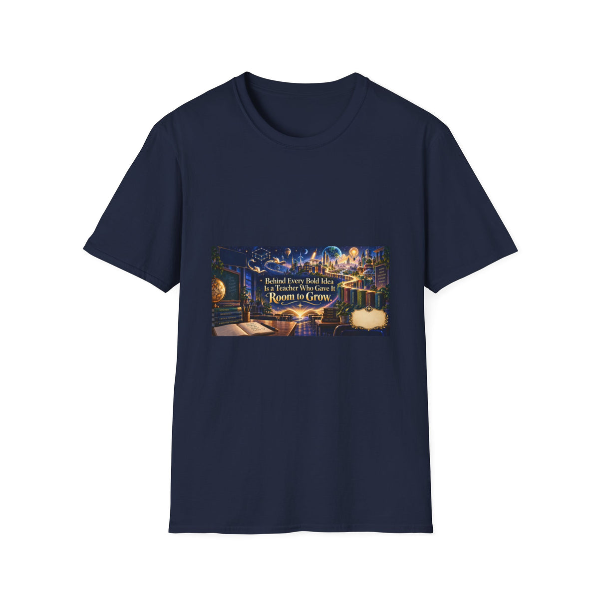 Where Bold Ideas Grow Teacher T-Shirt | Mythikal Sundries™