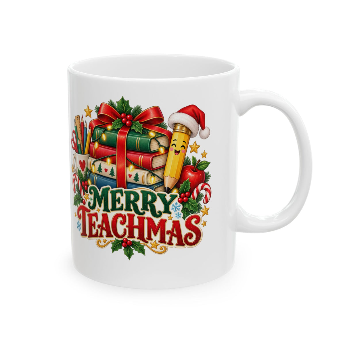 Merry Teachmas Teacher Coffee Mug