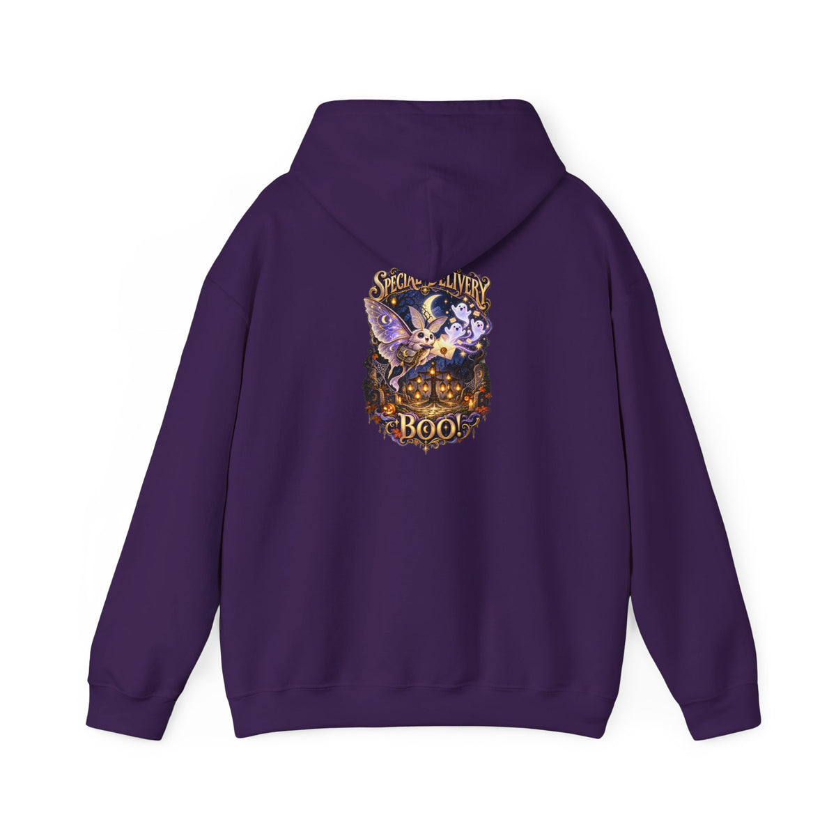 Special Delivery Boo! Halloween Moth Unisex Hoodie | Mythikal Sundries™