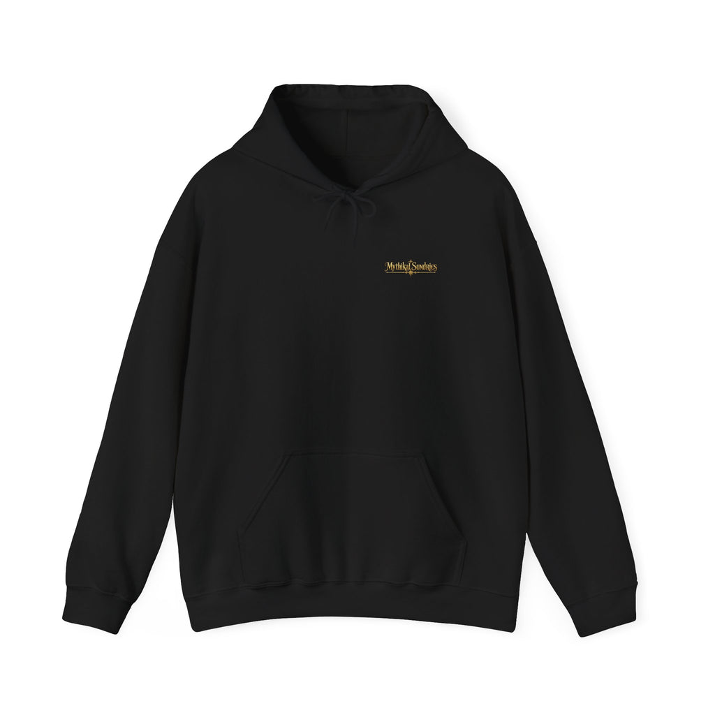 Wipe Your Boots, Mortal! Dragon Door Unisex Hoodie | Mythikal Sundries™