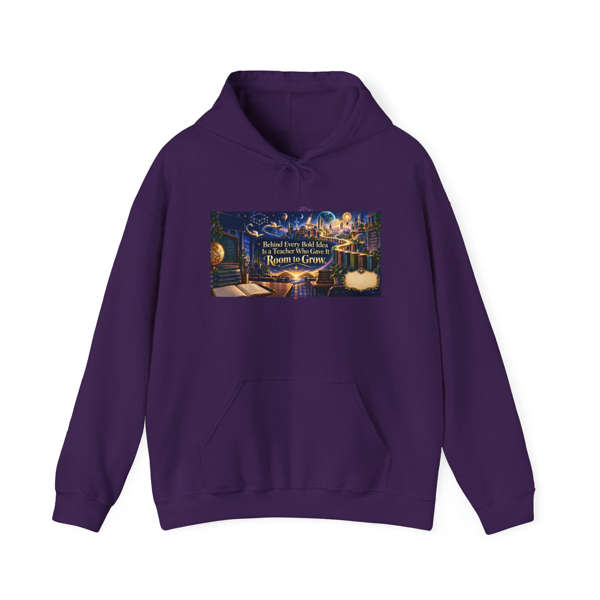 Where Bold Ideas Grow Teacher Hoodie | Mythikal Sundries™