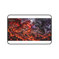Epic Dragon Battle Desk Mat — Fiery vs Shadow Gaming Mouse Pad