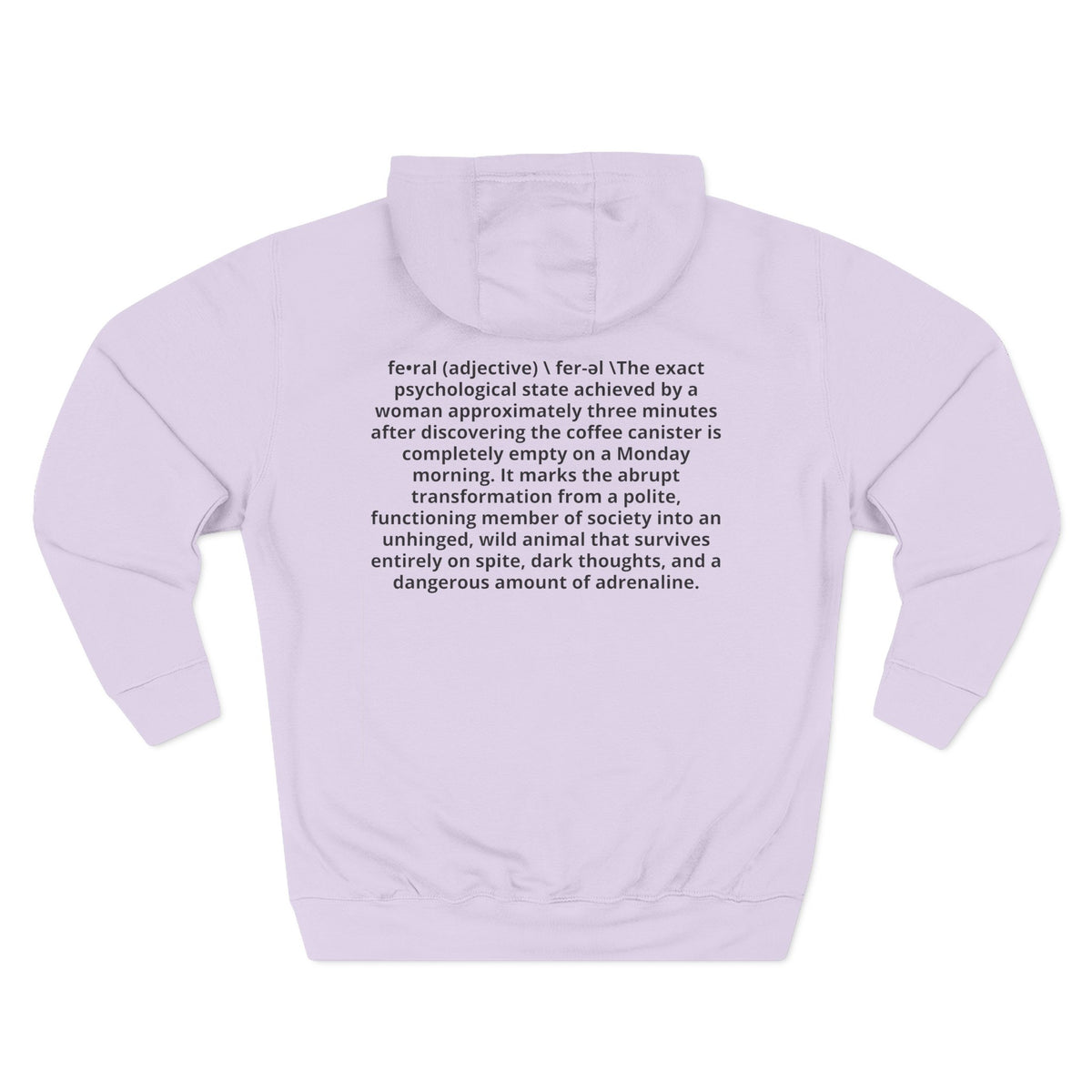 Coffee & Violence Raccoon Hoodie — Funny Vintage Animal Graphic Pullover