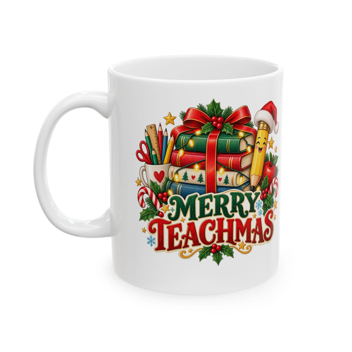 Merry Teachmas Teacher Coffee Mug