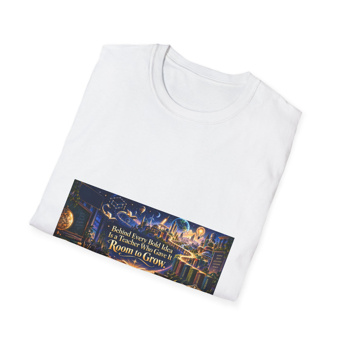 Where Bold Ideas Grow Teacher T-Shirt | Mythikal Sundries™