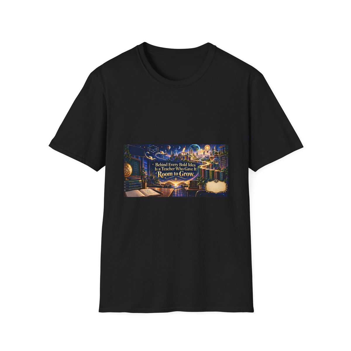 Where Bold Ideas Grow Teacher T-Shirt | Mythikal Sundries™