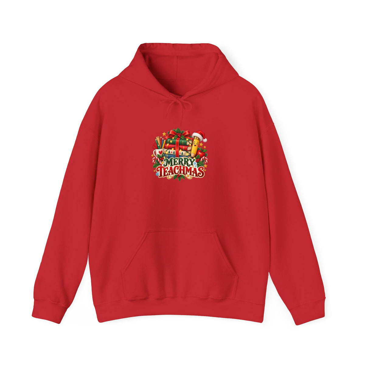 Merry Teachmas Christmas Teacher Hoodie