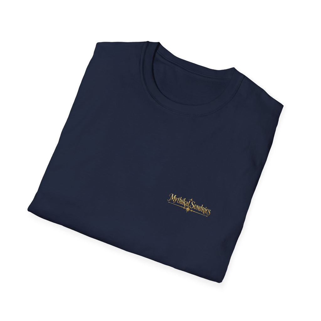 Wipe Your Boots, Mortal! Dragon Door Unisex T-Shirt | Mythikal Sundries™