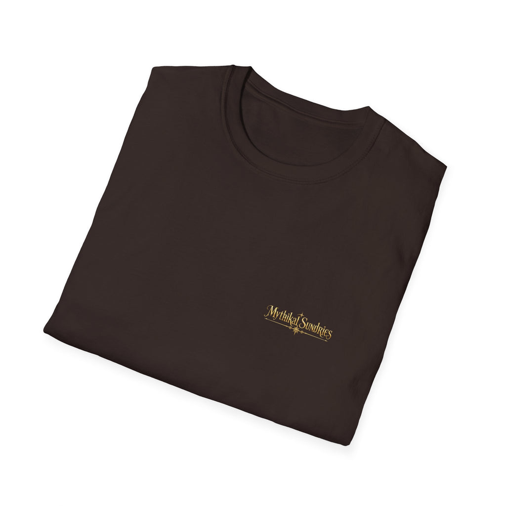 Wipe Your Boots, Mortal! Dragon Door Unisex T-Shirt | Mythikal Sundries™