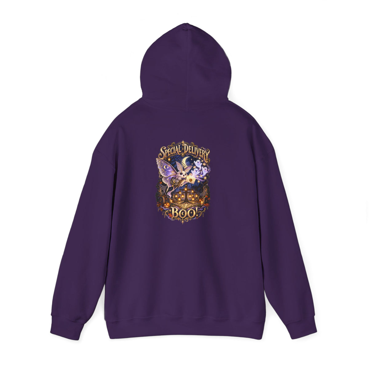 Special Delivery Boo! Halloween Moth Unisex Hoodie | Mythikal Sundries™
