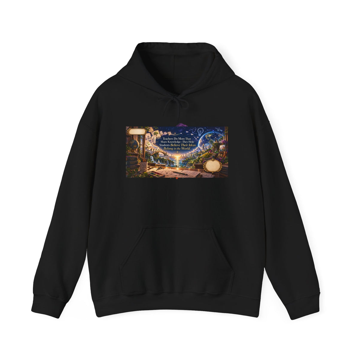From Classroom Sketches to Worlds Teacher Hoodie | Mythikal Sundries™