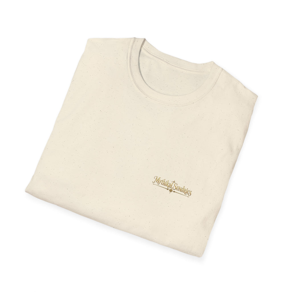 Wipe Your Boots, Mortal! Dragon Door Unisex T-Shirt | Mythikal Sundries™