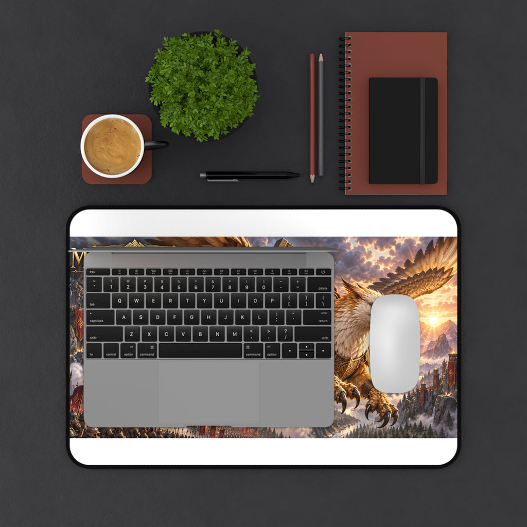 Gryphon Battle Desk Mat — Mythical Sundries Gaming Mouse Pad