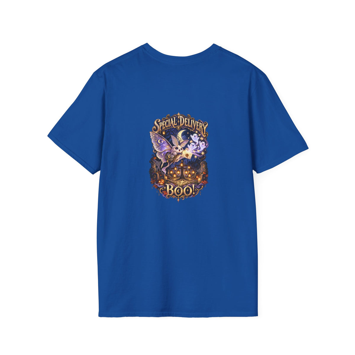 Special Delivery Boo! Halloween Moth Unisex T-Shirt | Mythikal Sundries™