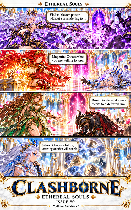 CLASHBORNE Ethereal Souls Issue 0 digital manga preview